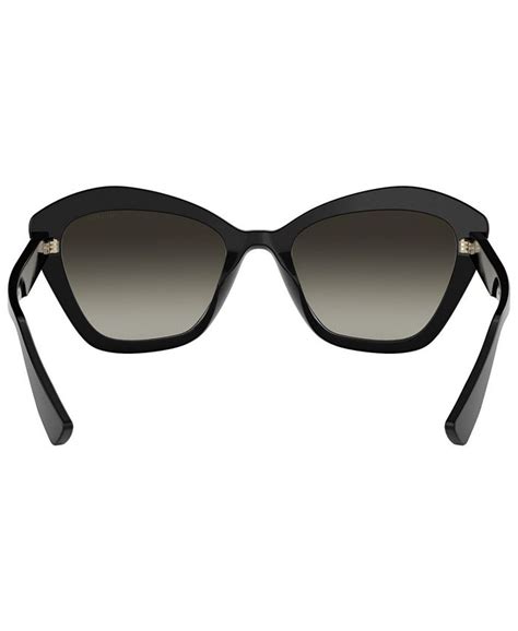 miu miu mu 05us|Miu Miu MU 05US 55 Gradient Grey Mirror Silver & Black .